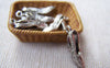 Accessories - 10 Pcs Of Antique Silver High Heel Sandals Shoes Charms 12x20mm A4312