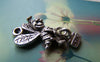 Accessories - 10 Pcs Of Antique Silver Honey Bee Charms Pendants 12x22mm A1970