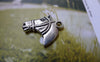 Accessories - 10 Pcs Of Antique Silver Horse Head Charms 19x21mm A6327