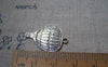 Accessories - 10 Pcs Of Antique Silver Hot Air Balloon Charms 18x25mm A4026