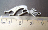 Accessories - 10 Pcs Of Antique Silver Indian Flute Player Charms 15x40mm A1545