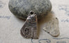 Accessories - 10 Pcs Of Antique Silver Kitten Cat Charms 14x20mm A6023