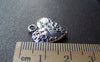 Accessories - 10 Pcs Of Antique Silver Lace Heart Charms Pendants 20mm A1310
