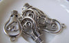 Accessories - 10 Pcs Of Antique Silver Lovely Bulb Charms 18x29mm A4314