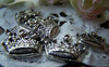 Accessories - 10 Pcs Of Antique Silver Lovely Crown Charms 12x17mm A767