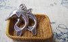 Accessories - 10 Pcs Of Antique Silver Lovely Dolphin Charms 24mm A3027
