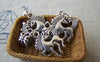 Accessories - 10 Pcs Of Antique Silver Lovely Horse Charms 15x20mm A2347