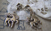 Accessories - 10 Pcs Of Antique Silver Lovely Horse Charms 15x20mm A2347