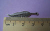 Accessories - 10 Pcs Of Antique Silver Lovely Leaf Charms 35mm A1024