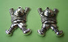 Accessories - 10 Pcs Of Antique Silver Lovely Little Boy Charms 23x35mm A1562