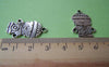 Accessories - 10 Pcs Of Antique Silver Lovely Little Boy Charms Double Sided 17x28mm A1532