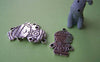 Accessories - 10 Pcs Of Antique Silver Lovely Little Boy Charms Double Sided 17x28mm A1532