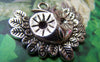 Accessories - 10 Pcs Of Antique Silver Lovely Owl Pendants Charms 30x35mm A1852