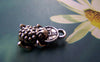 Accessories - 10 Pcs Of Antique Silver Lucky Money Toad Frog Charms 11x17mm A1365