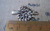 Accessories - 10 Pcs Of Antique Silver Lush Tree Charms Pendants 24x28mm A1003