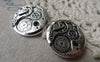 Accessories - 10 Pcs Of Antique Silver Mechanical Watch Clock Pendants 25mm A6863