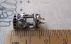 Accessories - 10 Pcs Of Antique Silver Merry Go Round Carousel Horse Pendant Charms 10x18mm A3465