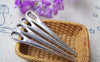 Accessories - 10 Pcs Of Antique Silver Metal Pin Spikes Charms 5x39mm A866