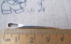 Accessories - 10 Pcs Of Antique Silver Metal Pin Spikes Charms 5x39mm A866