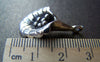Accessories - 10 Pcs Of Antique Silver Morning Glory Flower Pendants Charms 16x28mm A957