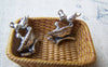 Accessories - 10 Pcs Of Antique Silver Mother Bird Feeding Her Baby Charms Pendant 18x20.5mm A811