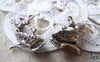 Accessories - 10 Pcs Of Antique Silver Mother Bird Feeding Her Baby Charms Pendant 18x20.5mm A811