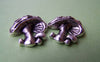 Accessories - 10 Pcs Of Antique Silver Mushroom Charms 18x20mm A1626