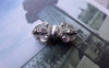 Accessories - 10 Pcs Of Antique Silver Pewter Vajra/Dorje Cross Buddhism Charms 4x9x18mm A7658