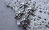 Accessories - 10 Pcs Of Antique Silver Pewter Vajra/Dorje Cross Buddhism Charms 4x9x18mm A7658