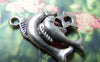 Accessories - 10 Pcs Of Antique Silver Pisces The Fish Constellation Charms 18x25mm A1145