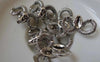 Accessories - 10 Pcs Of Antique Silver Ram Sheep Head Connectors Charms 15x24mm A7462
