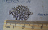 Accessories - 10 Pcs Of Antique Silver Ribbon Wish Tree Charms Pendants 25x29mm A5387