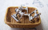 Accessories - 10 Pcs Of Antique Silver Sewing Machine Charms 12x15mm A4367