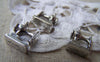 Accessories - 10 Pcs Of Antique Silver Sewing Machine Charms 12x15mm A4367