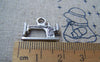 Accessories - 10 Pcs Of Antique Silver Sewing Machine Charms 14x18mm A864