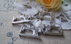 Accessories - 10 Pcs Of Antique Silver Sewing Machine Charms 14x18mm A864
