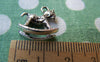 Accessories - 10 Pcs Of Antique Silver Small Rocking Horse Charms 16x17mm A1227