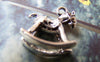 Accessories - 10 Pcs Of Antique Silver Small Rocking Horse Charms 16x17mm A1227