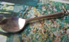 Accessories - 10 Pcs Of Antique Silver Spoon Tableware Pendants Charms 11x54mm A861