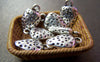 Accessories - 10 Pcs Of Antique Silver Strawberry Charms 10x16mm A1044