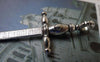 Accessories - 10 Pcs Of Antique Silver Sword Charms Pendants 19x59mm A6492