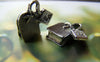Accessories - 10 Pcs Of Antique Silver Tea Bag Charms 14x15mm A1289