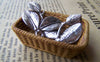 Accessories - 10 Pcs Of Antique Silver Three Leaf Branch Charms 23x23mm A959