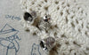 Accessories - 10 Pcs Of Antique Silver Toll Bell Pendants Charms 9x9mm A6471