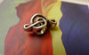 Accessories - 10 Pcs Of Antique Silver Treble Clef Music Note Beads 6x18mm A5622