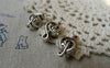 Accessories - 10 Pcs Of Antique Silver Treble Clef Music Note Beads 6x18mm A5622