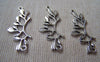 Accessories - 10 Pcs Of Antique Silver Tree Branch Connectors Charms 16x38mm A996