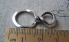 Accessories - 10 Pcs Of Antique Silver Twisted Figure 8 Connectors Charms 16x31mm A1048