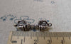 Accessories - 10 Pcs Of Antique Silver Vajra Dorje Cross Buddhism Charms 32mm A6022