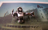 Accessories - 10 Pcs Of Antique Silver Vintage Biplane Plane Charms Pendant 10x19mm A1374